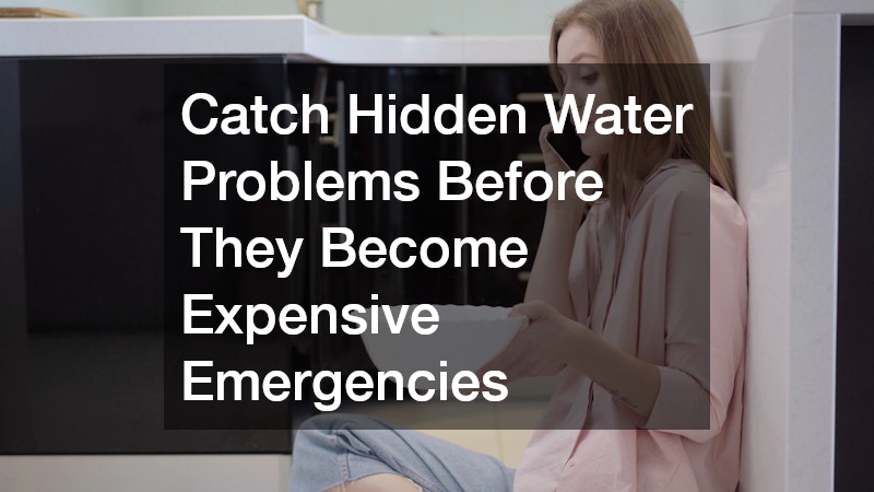 Catch Hidden Water Problems Before They Become Expensive Emergencies