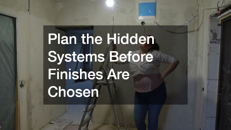 Plan the Hidden Systems Before Finishes Are Chosen