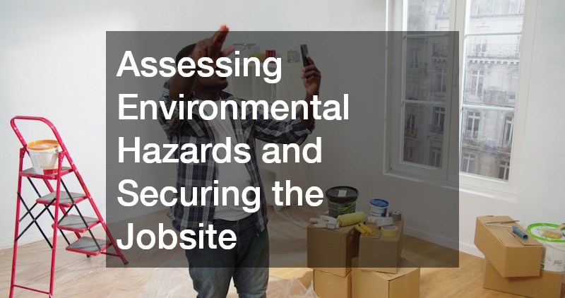 Assessing Environmental Hazards and Securing the Jobsite