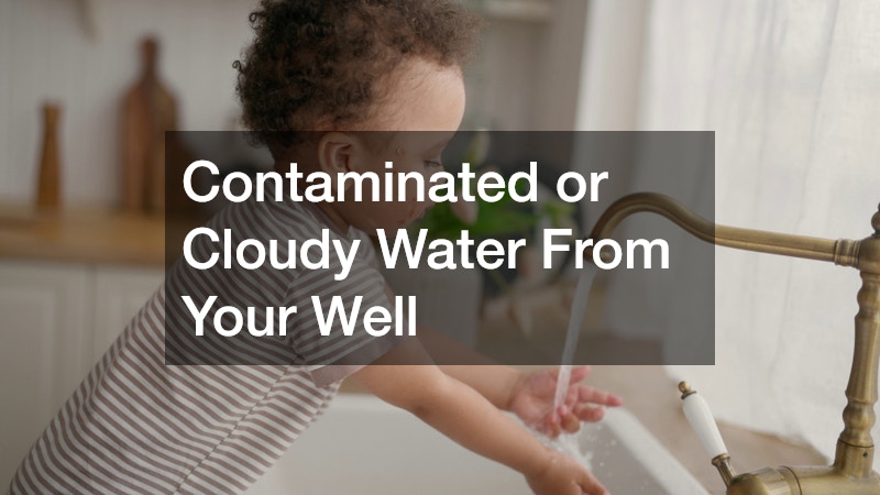 Contaminated or Cloudy Water From Your Well