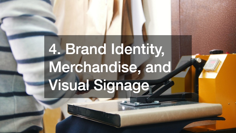 4. Brand Identity, Merchandise, and Visual Signage