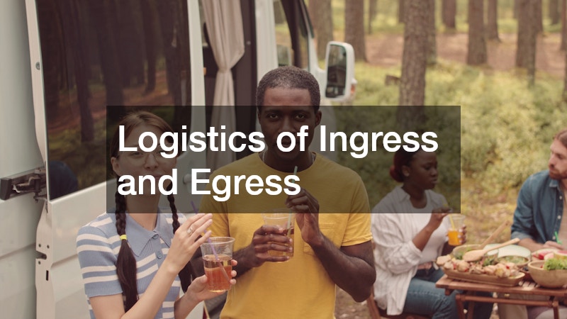 Logistics of Ingress and Egress