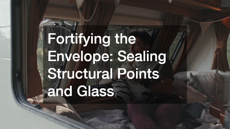 Fortifying the Envelope: Sealing Structural Points and Glass