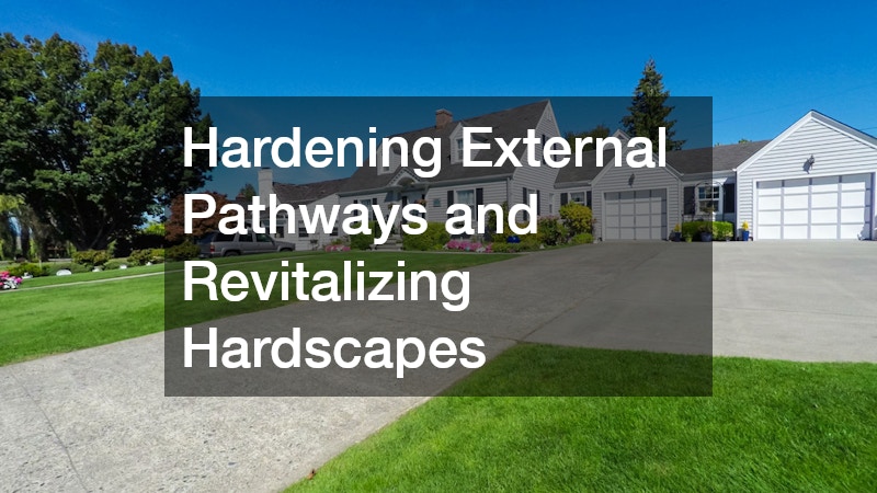 Hardening External Pathways and Revitalizing Hardscapes