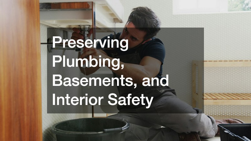 Preserving Plumbing, Basements, and Interior Safety