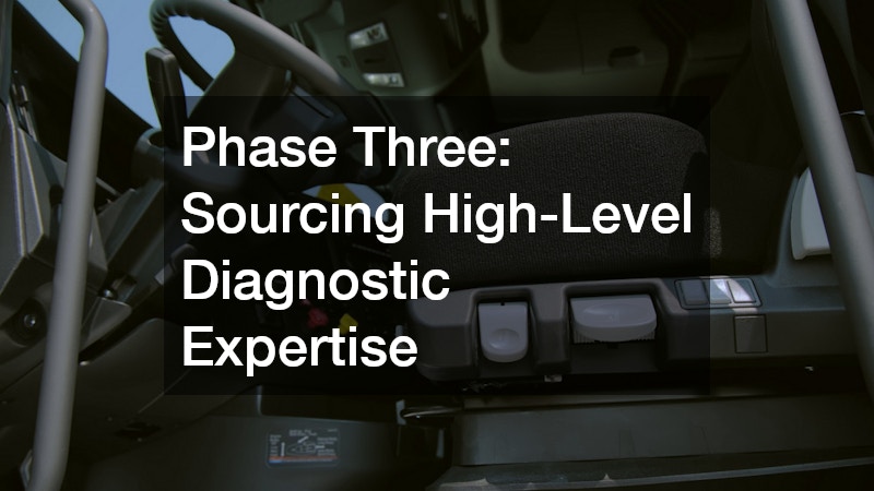 Phase Three: Sourcing High-Level Diagnostic Expertise
