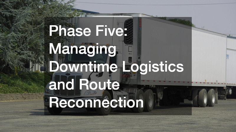 Phase Five: Managing Downtime Logistics and Route Reconnection