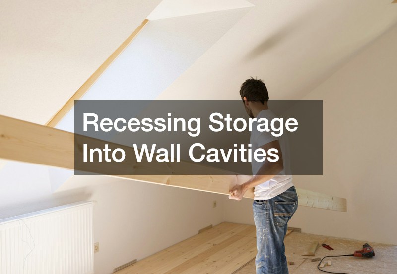 Recessing Storage Into Wall Cavities