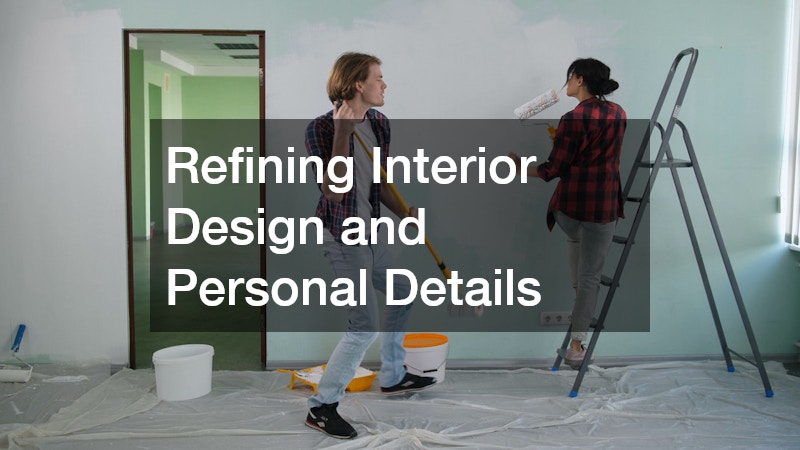 Refining Interior Design and Personal Details