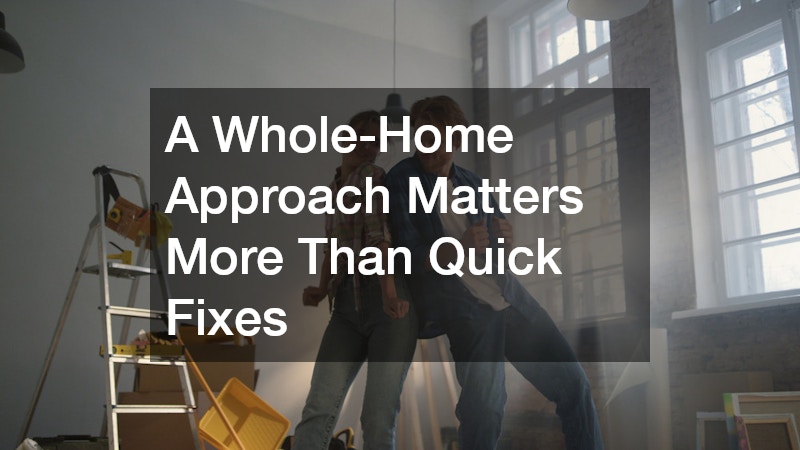 A Whole-Home Approach Matters More Than Quick Fixes