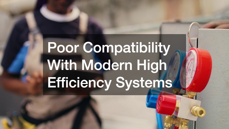 Poor Compatibility With Modern High Efficiency Systems