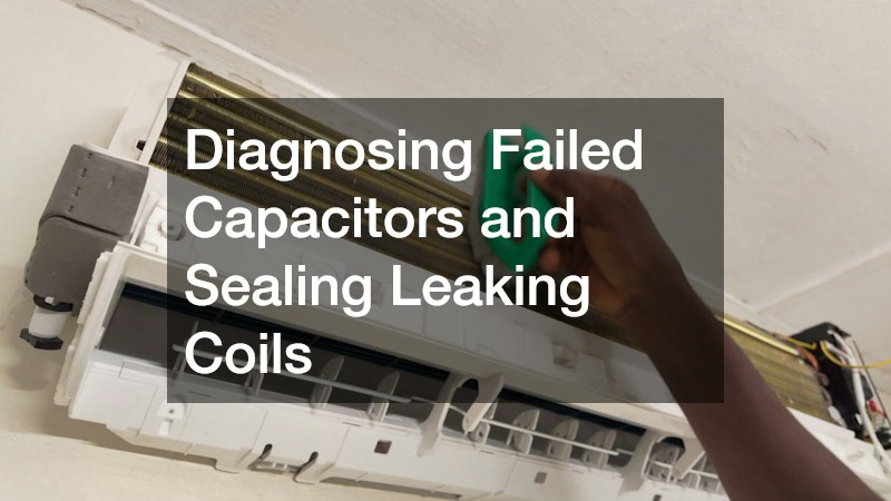 Diagnosing Failed Capacitors and Sealing Leaking Coils
