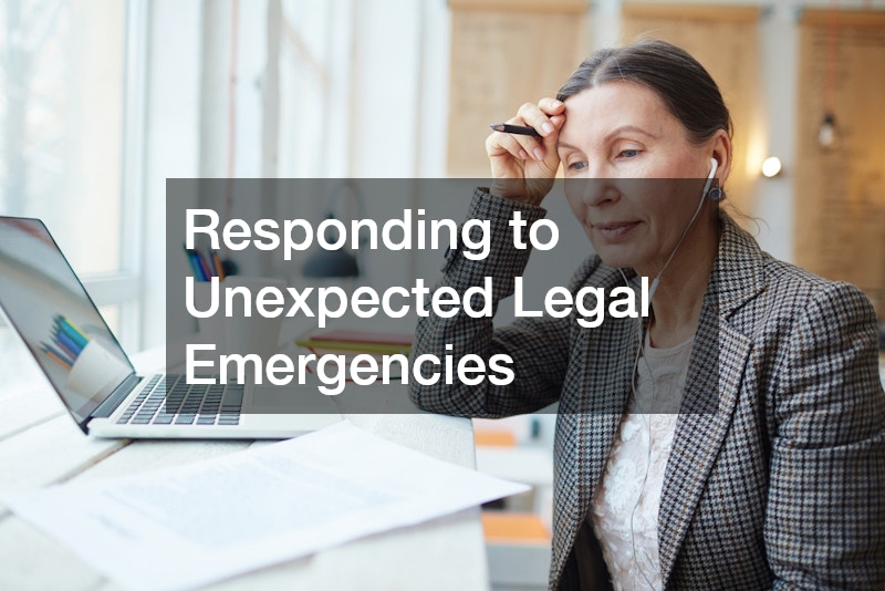 Responding to Unexpected Legal Emergencies