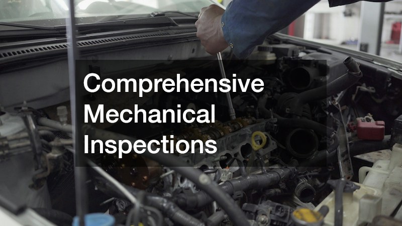 Comprehensive Mechanical Inspections