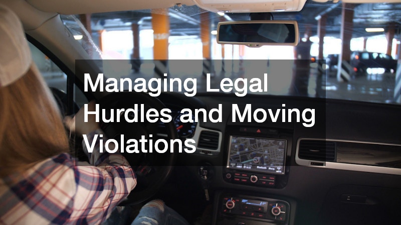 Managing Legal Hurdles and Moving Violations