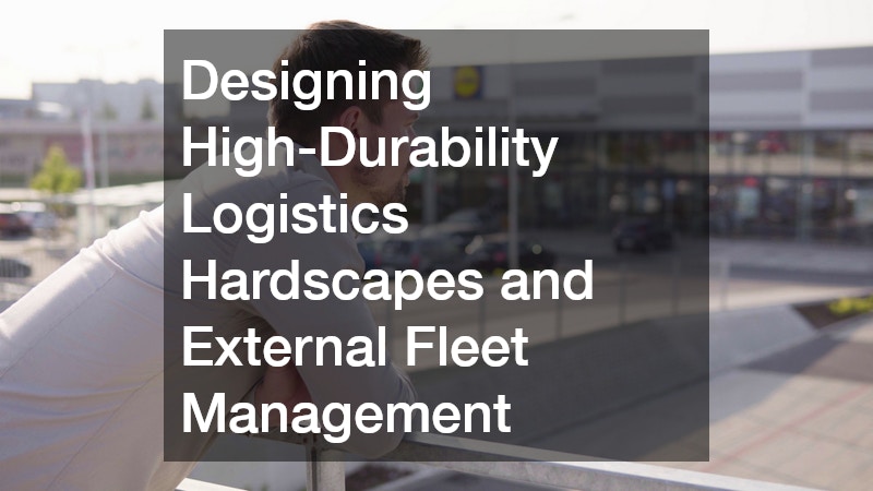 Designing High-Durability Logistics Hardscapes and External Fleet Management