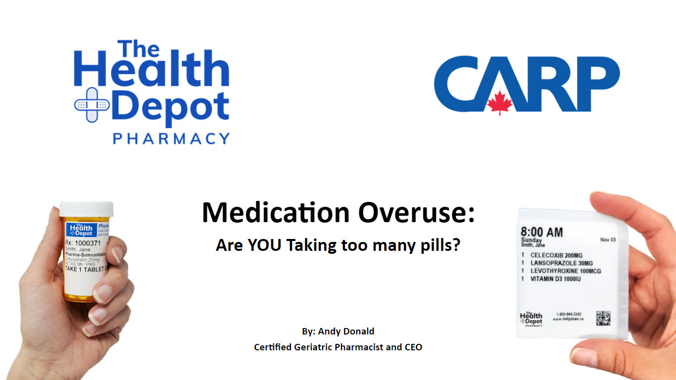 What Your Pharmacist Isn't Telling You! CARP