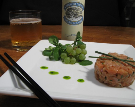 salmon tartar