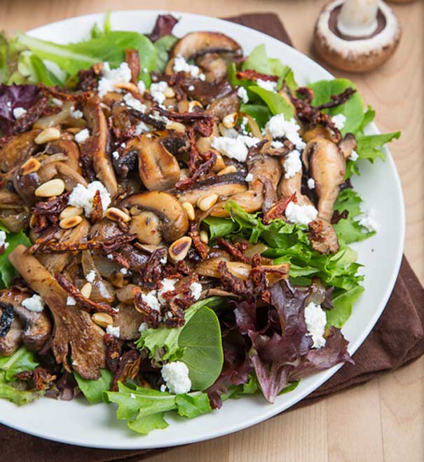 recipe mushroom salad