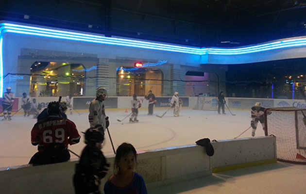 Hockey in the heat