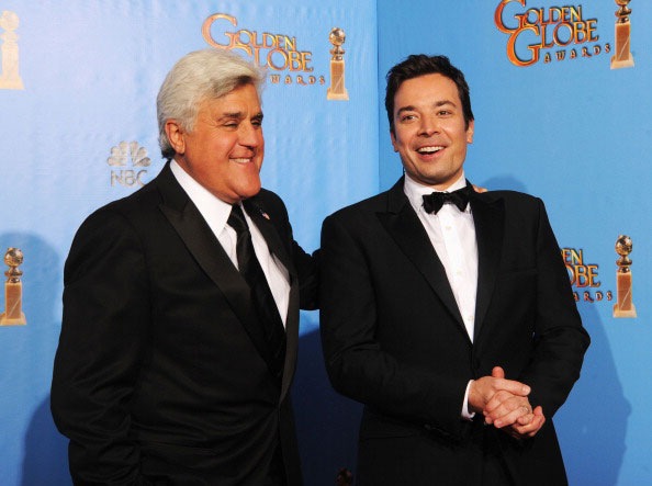 Jay Leno and Jimmy Fallon