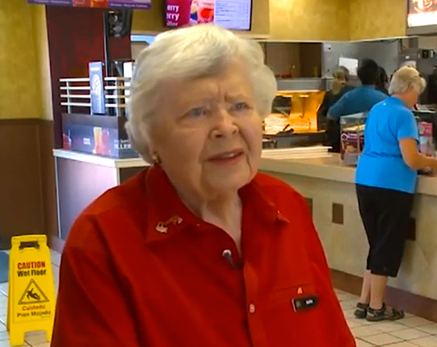 92-year-old McDonald&#039;s Employee