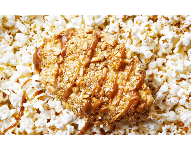 Popcorn and Peanut Crusted Chicken