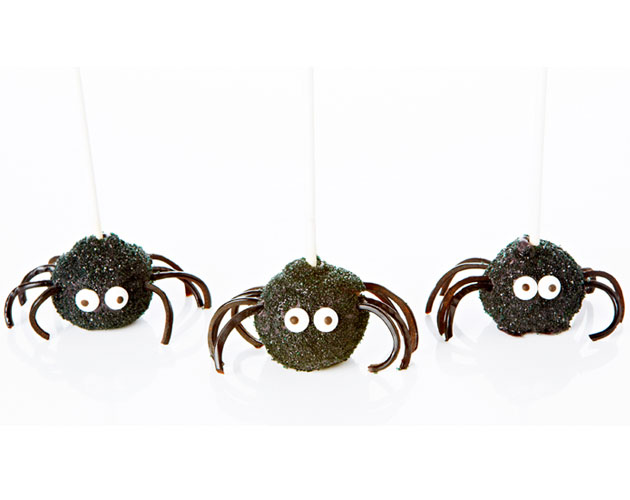 Spider Chocolate Cake Pops
