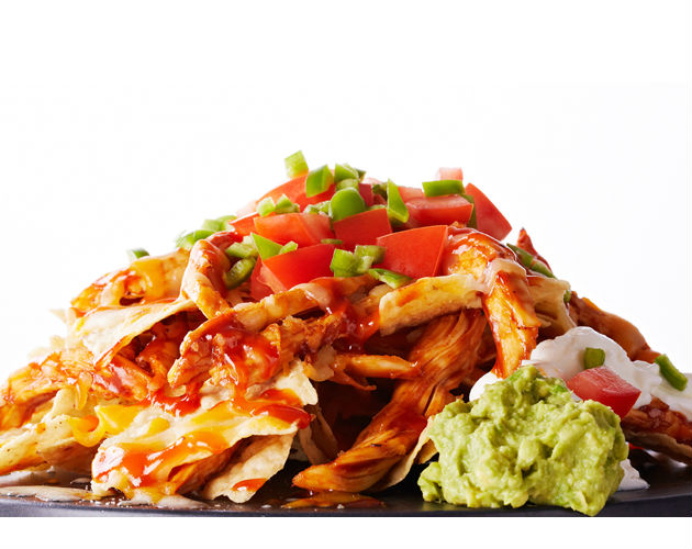 BBQ Chicken Nachos