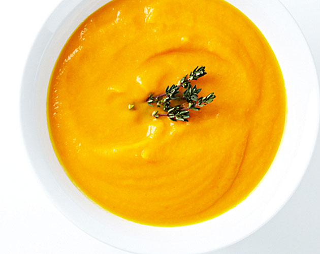 Roasted Carrot and Pear Soup