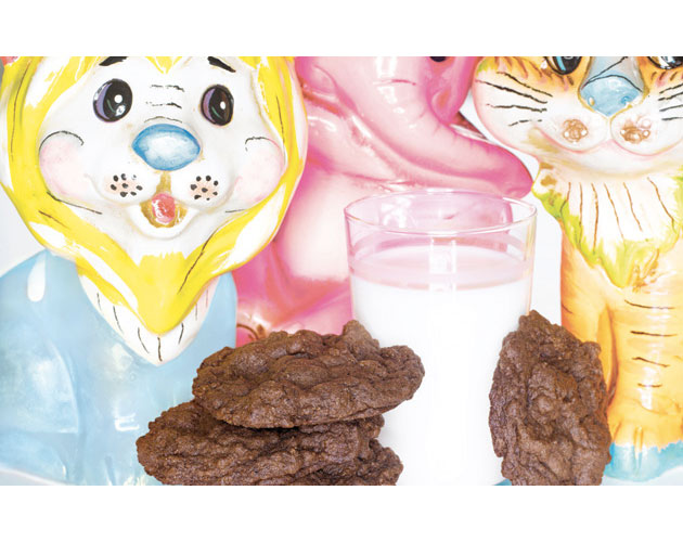 Gooey Double Chocolate Cookies