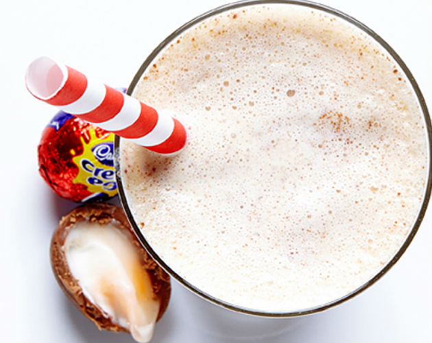 Cadbury Cream Egg Milkshake