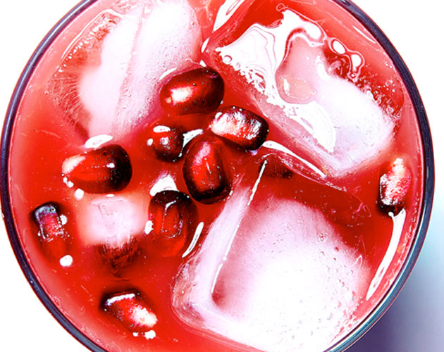 Sunset Pomegranate Martini