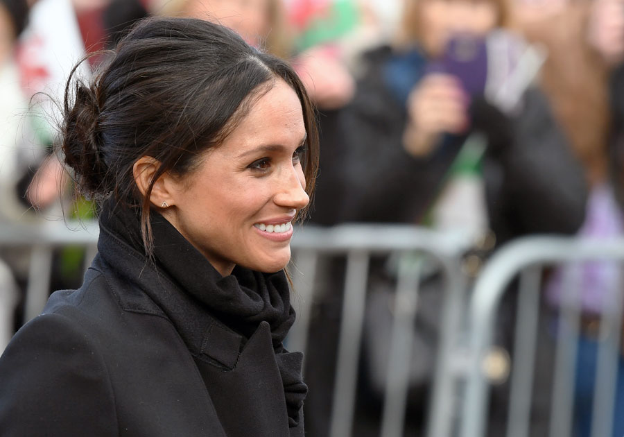 Meghan Markle Messy Bun