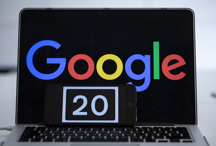 Google turns 20