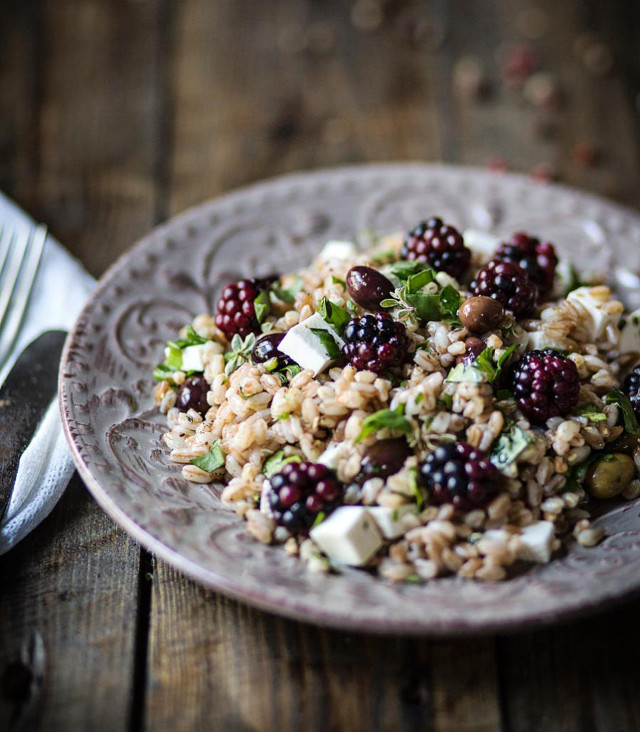 Recipe Wheat Berry Salad with Mint and Cranberries Everything Zoomer