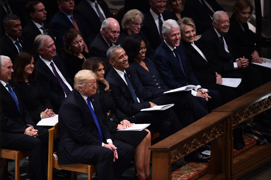 George H.W. Bush funeral