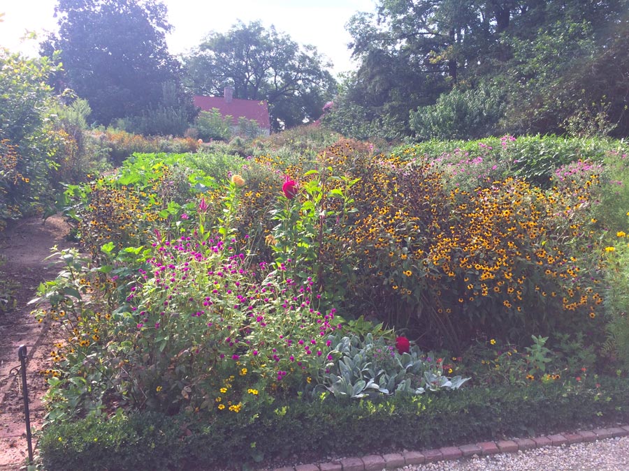 Garden at Mount Vernon.
