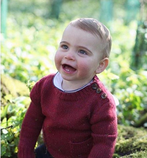 Photo of Prince Louis for his first birthday