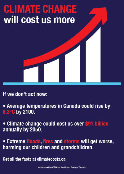green pro-carbon tax stickers