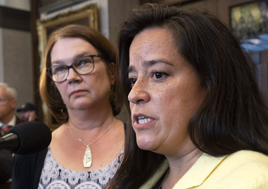 Jody Wilson-Raybould and Jane Philpott