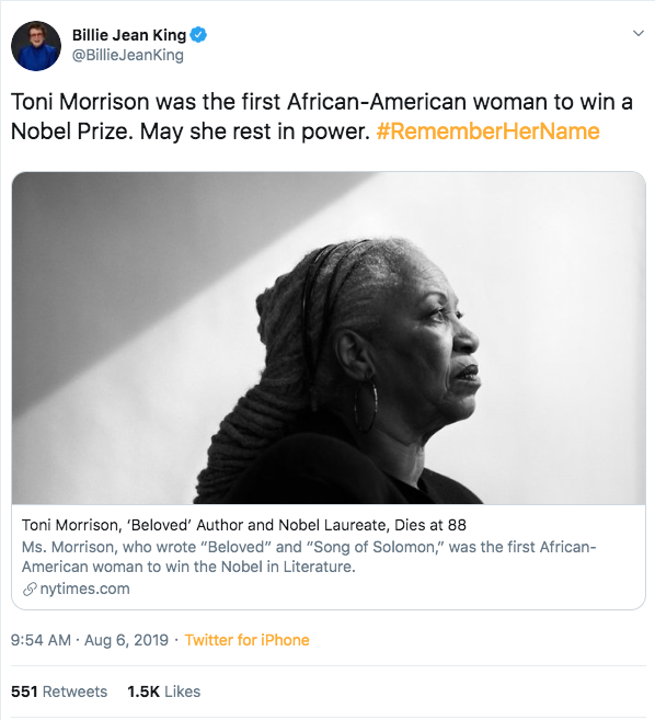 Toni Morrison Barack Obama, Oprah and Others Remember the Late Author