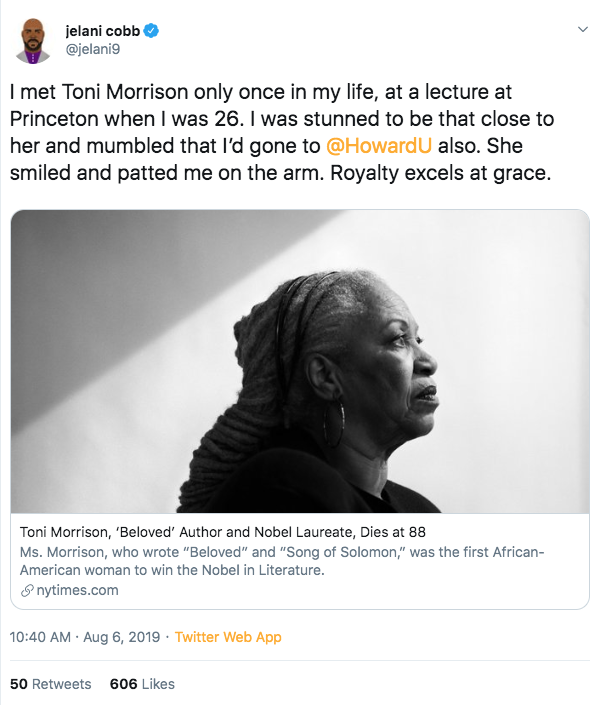 Toni Morrison Barack Obama, Oprah and Others Remember the Late Author(02)