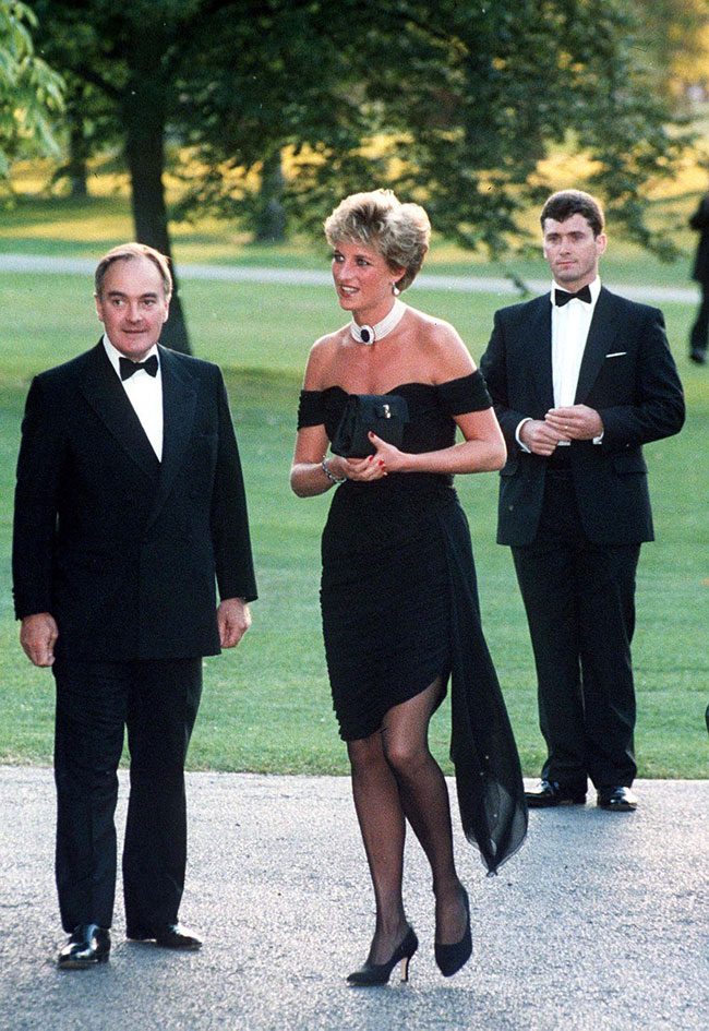 Princess Diana's revenge dress.