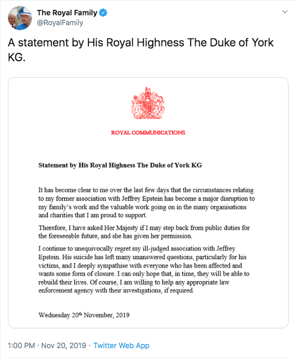 Prince Andrew