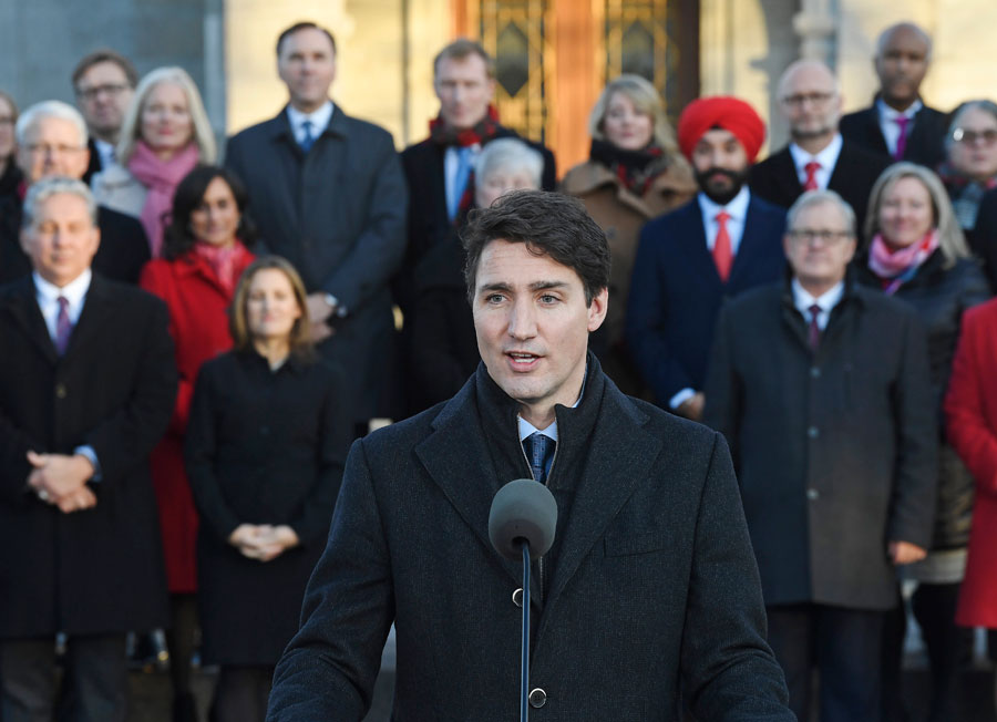 trudeau cabinet