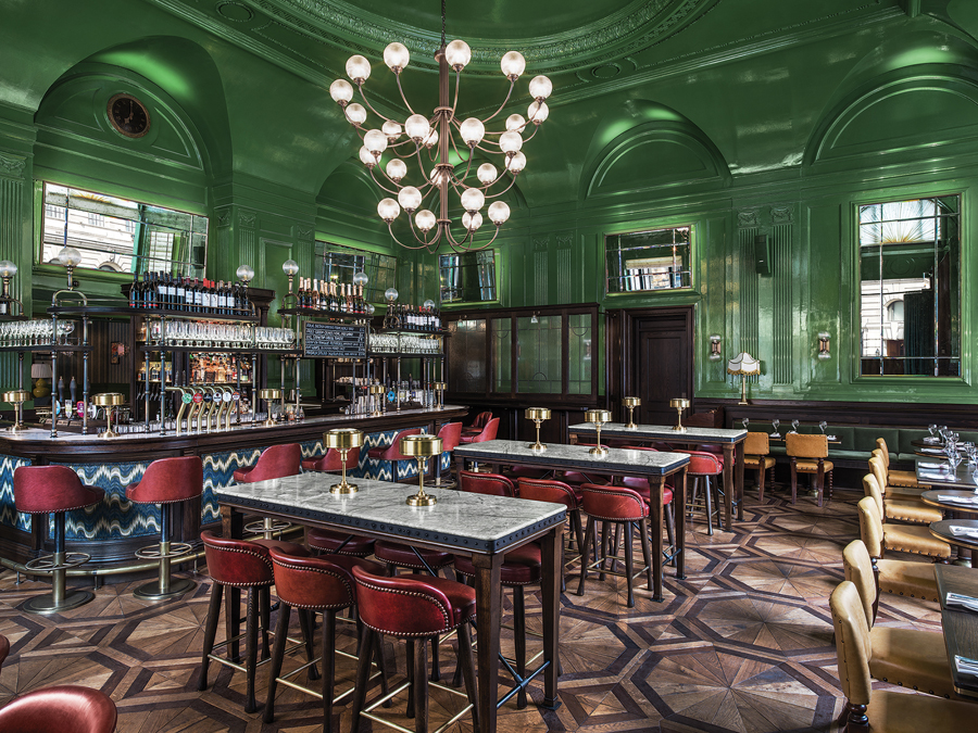 The Wigmore pub in London, England