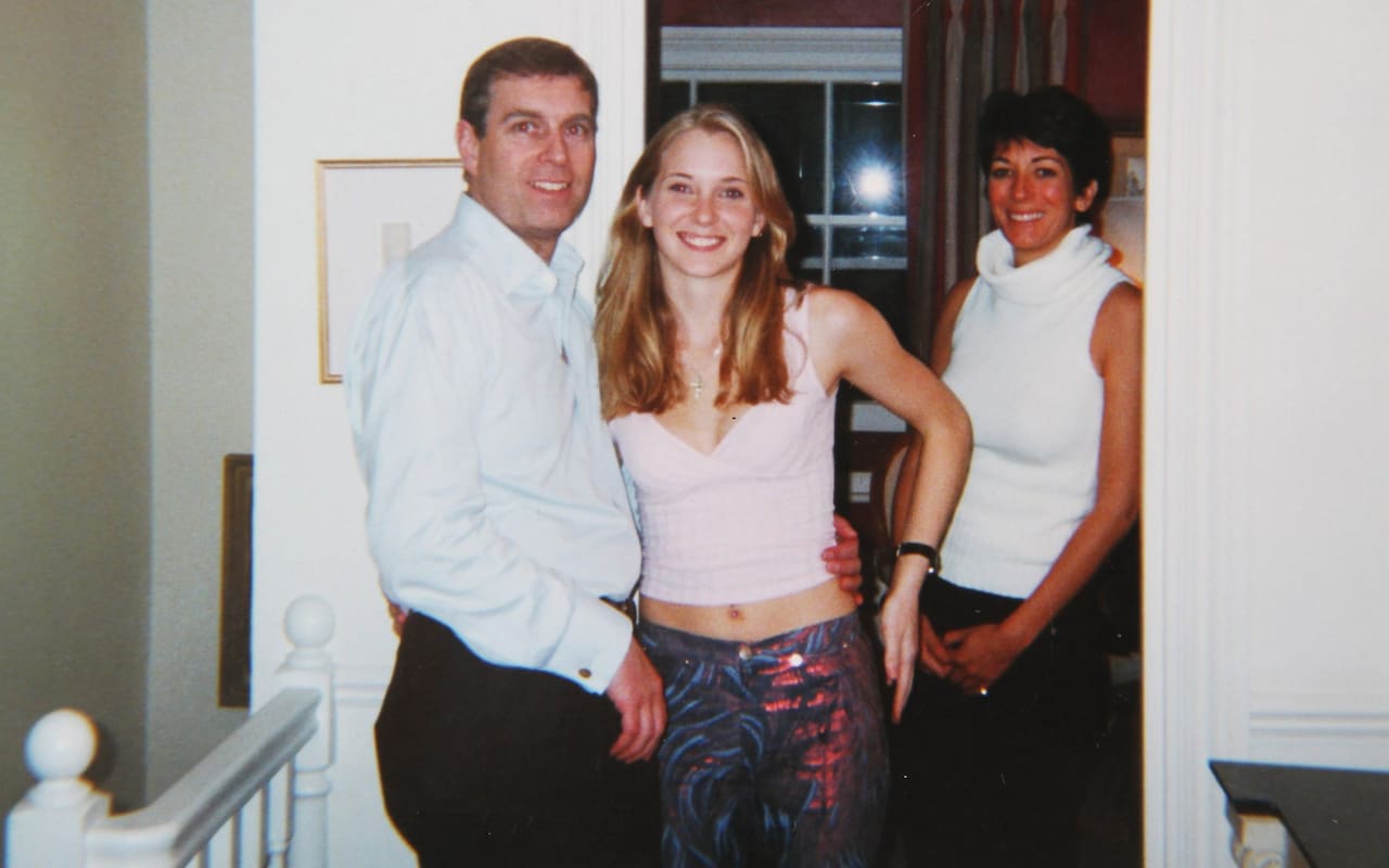 Virginia Roberts Giuffre and Prince Andrew.