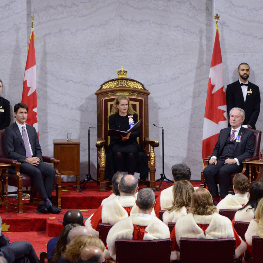 Throne speech