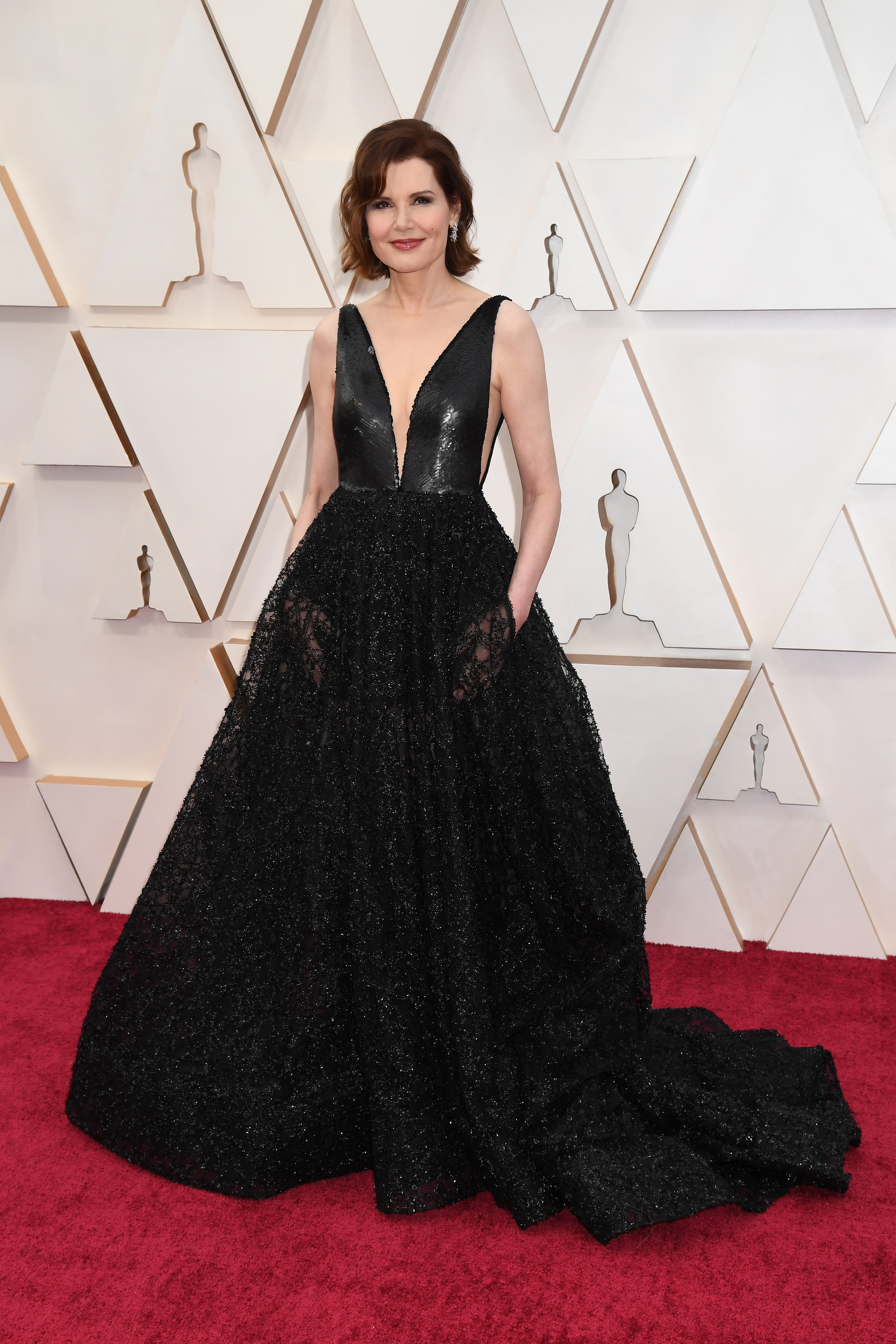 Oscars red carpet